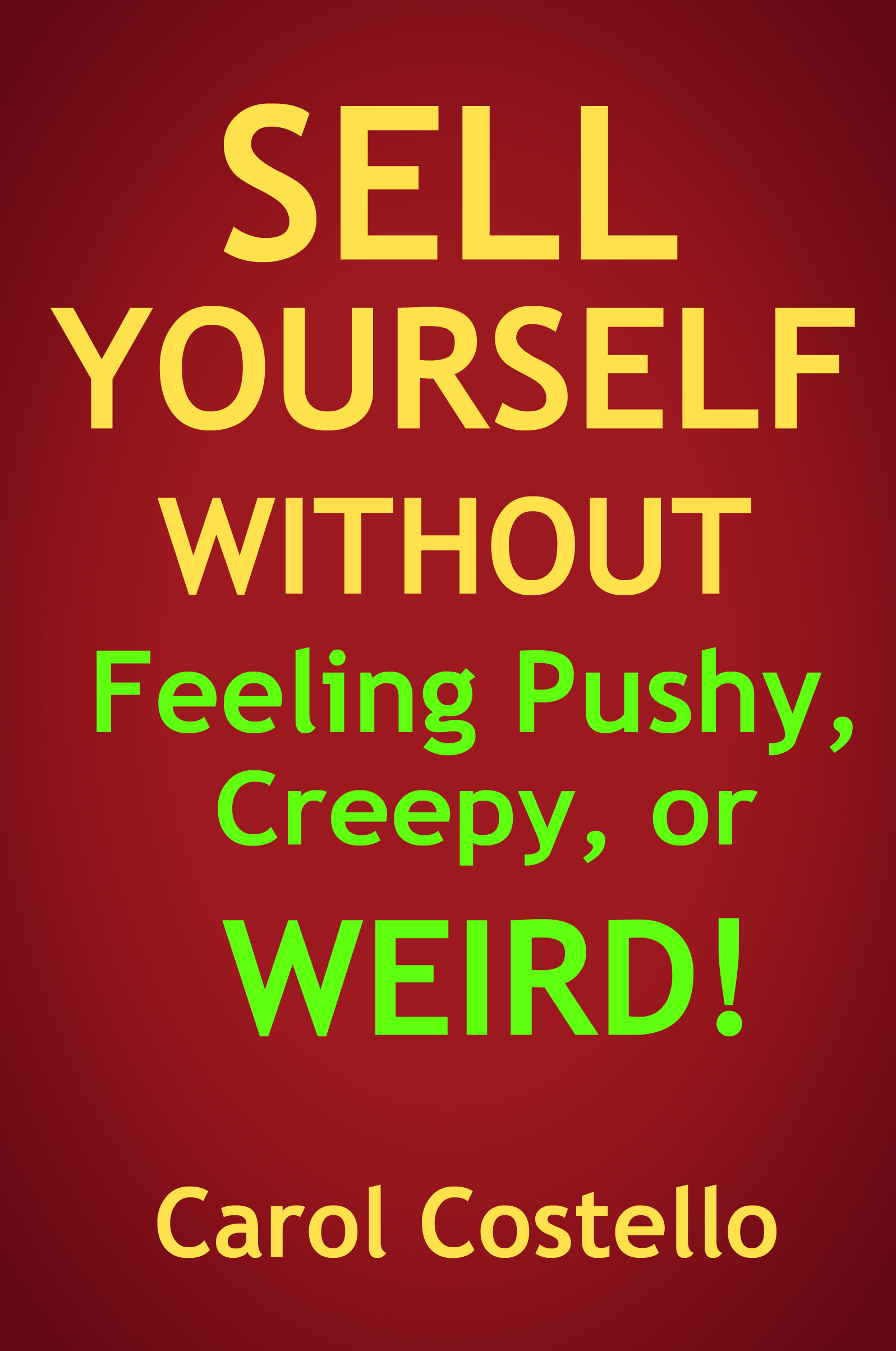 Sell Yourself